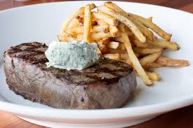 Delmonico's signature dishes Petite Filet Mignon (8 oz.) "Original" Steak Sandwich Delmonico’s Steak Frites